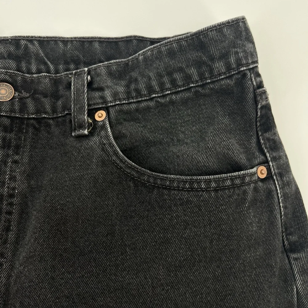Levi's 550 Black Jeans Men's Size 36 x 29 Relaxed Fit Tapered Red Tag